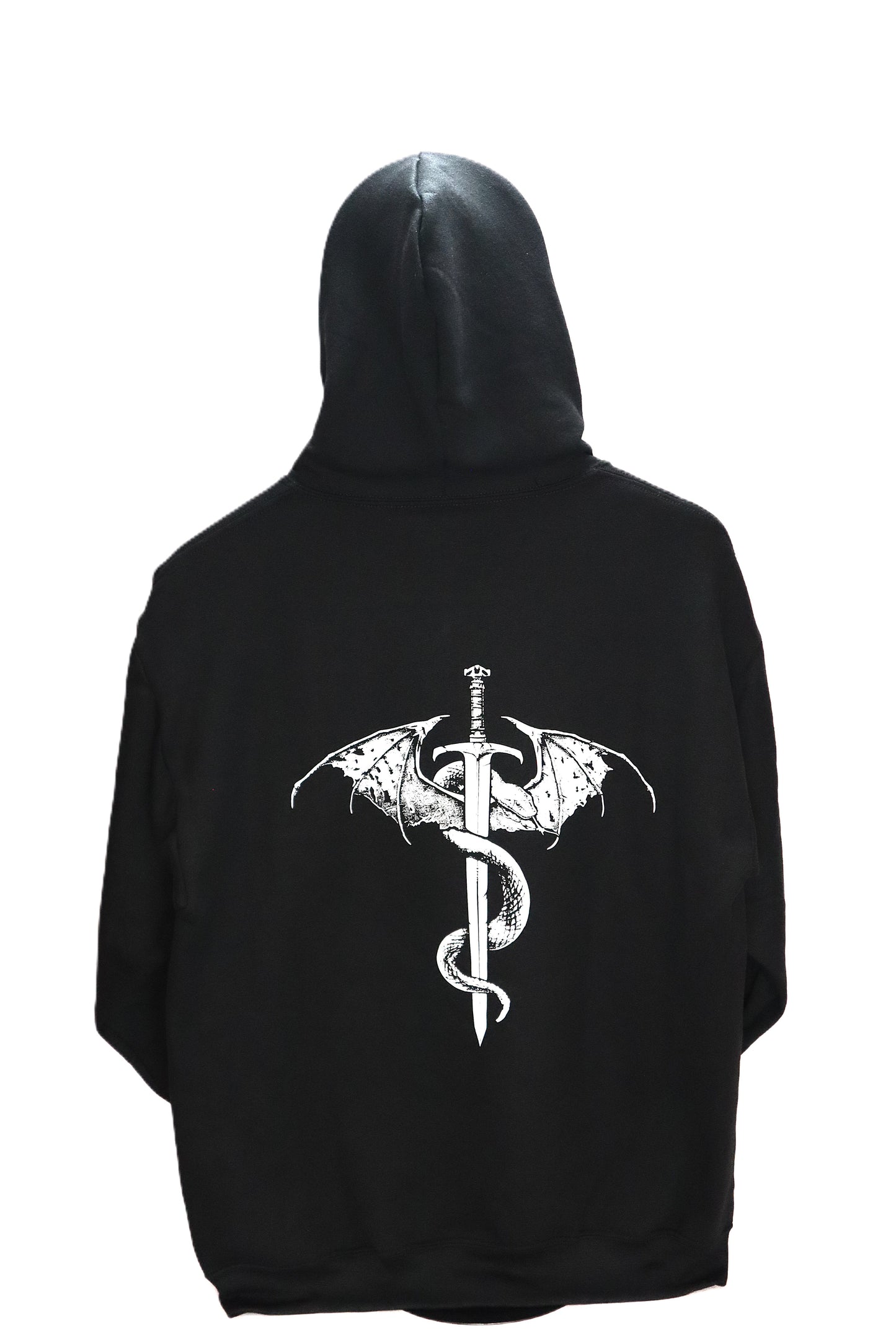 Black STM Logo Hoodie