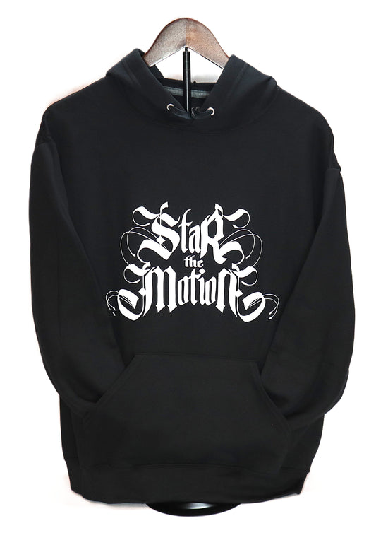 Black STM Logo Hoodie